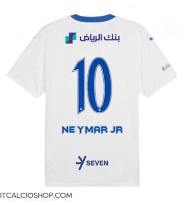 Al-Hilal Neymar Jr #10 Seconda Maglia 2024-25 Manica Corta